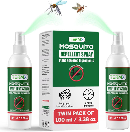 Natural Mosquito Repellent Spray TwinPack 6.75 oz DEET Free
