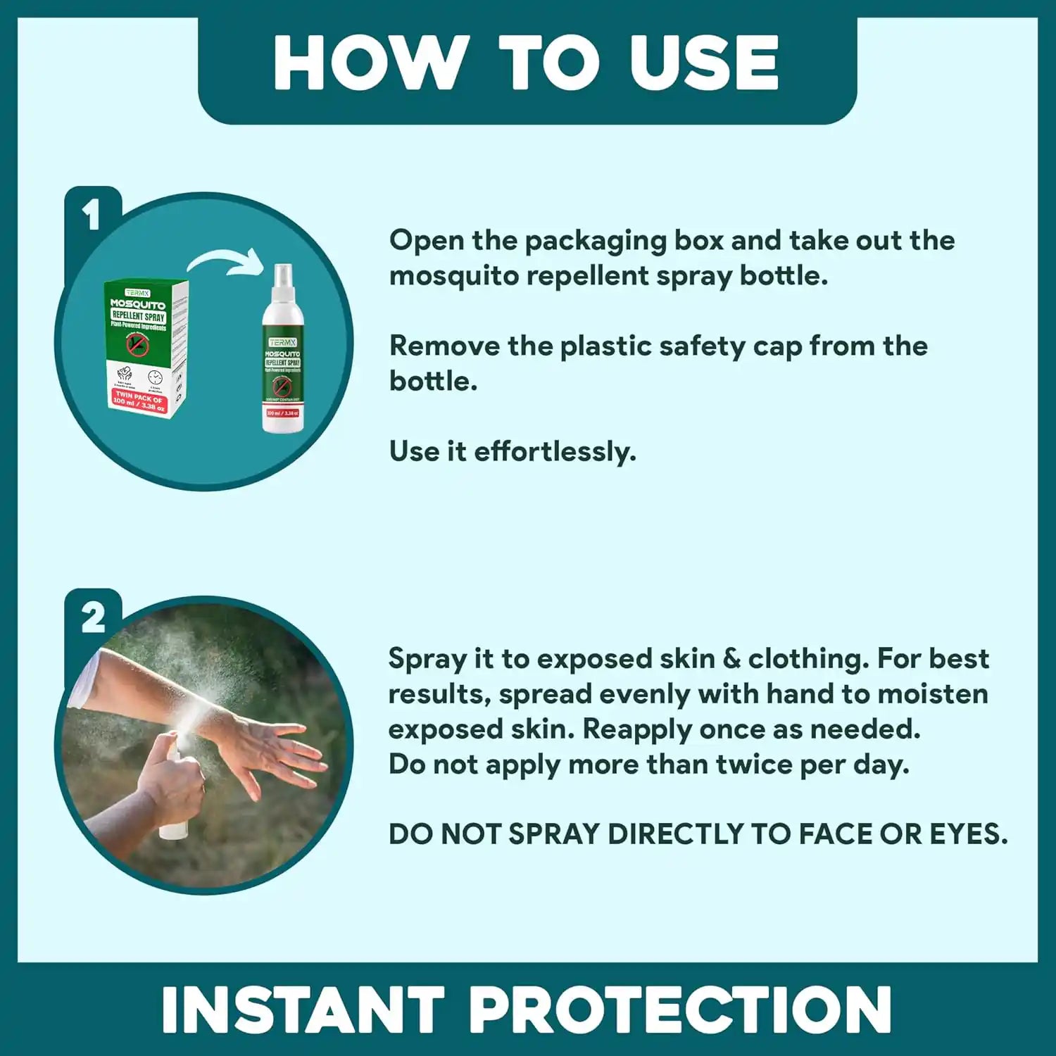 best mosquito repellent spray use