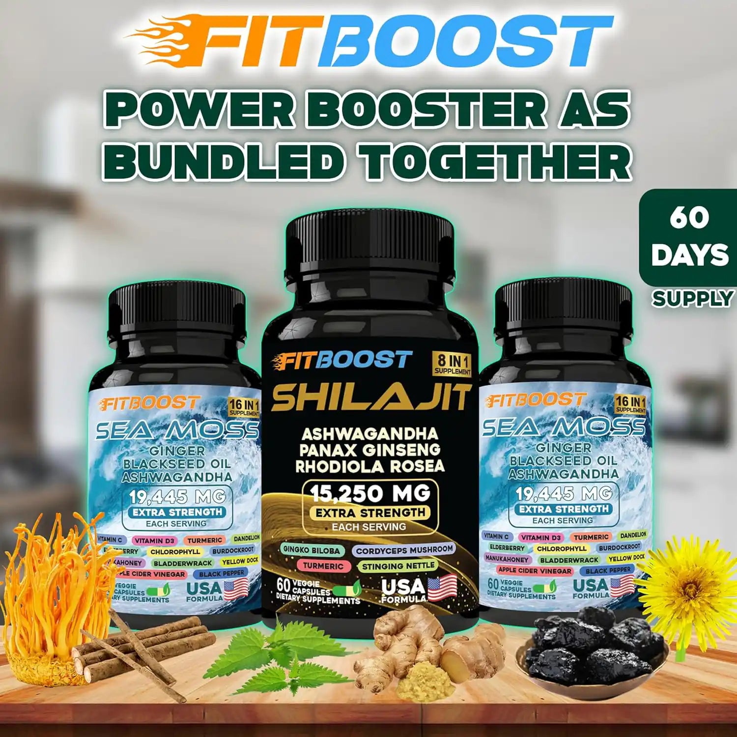 best sea moss and shilajit supplement for energy and vitality