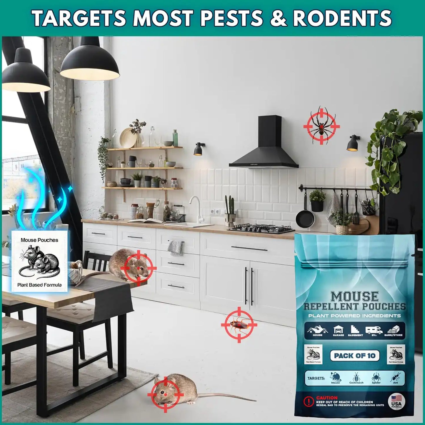 natural mice deterrent for house