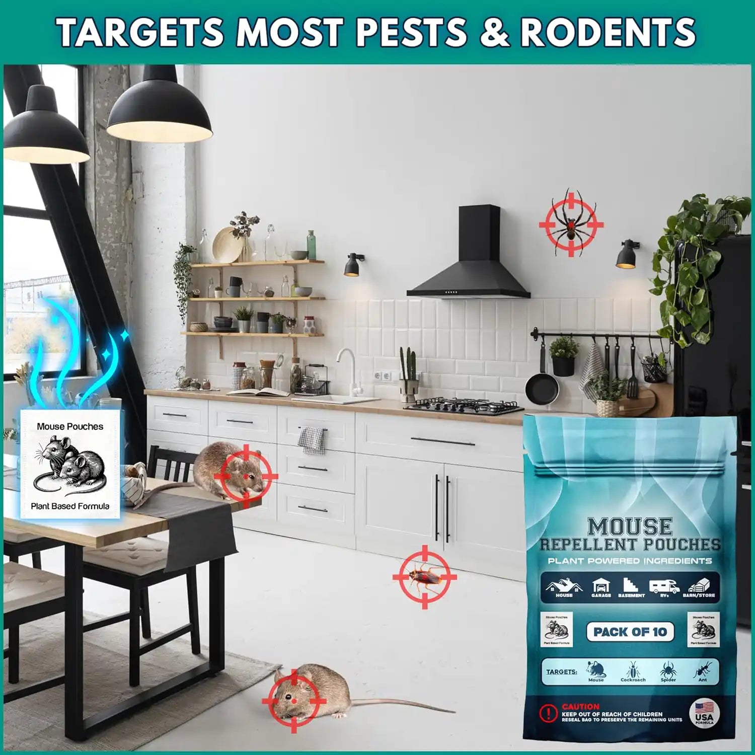 natural mice deterrent for house