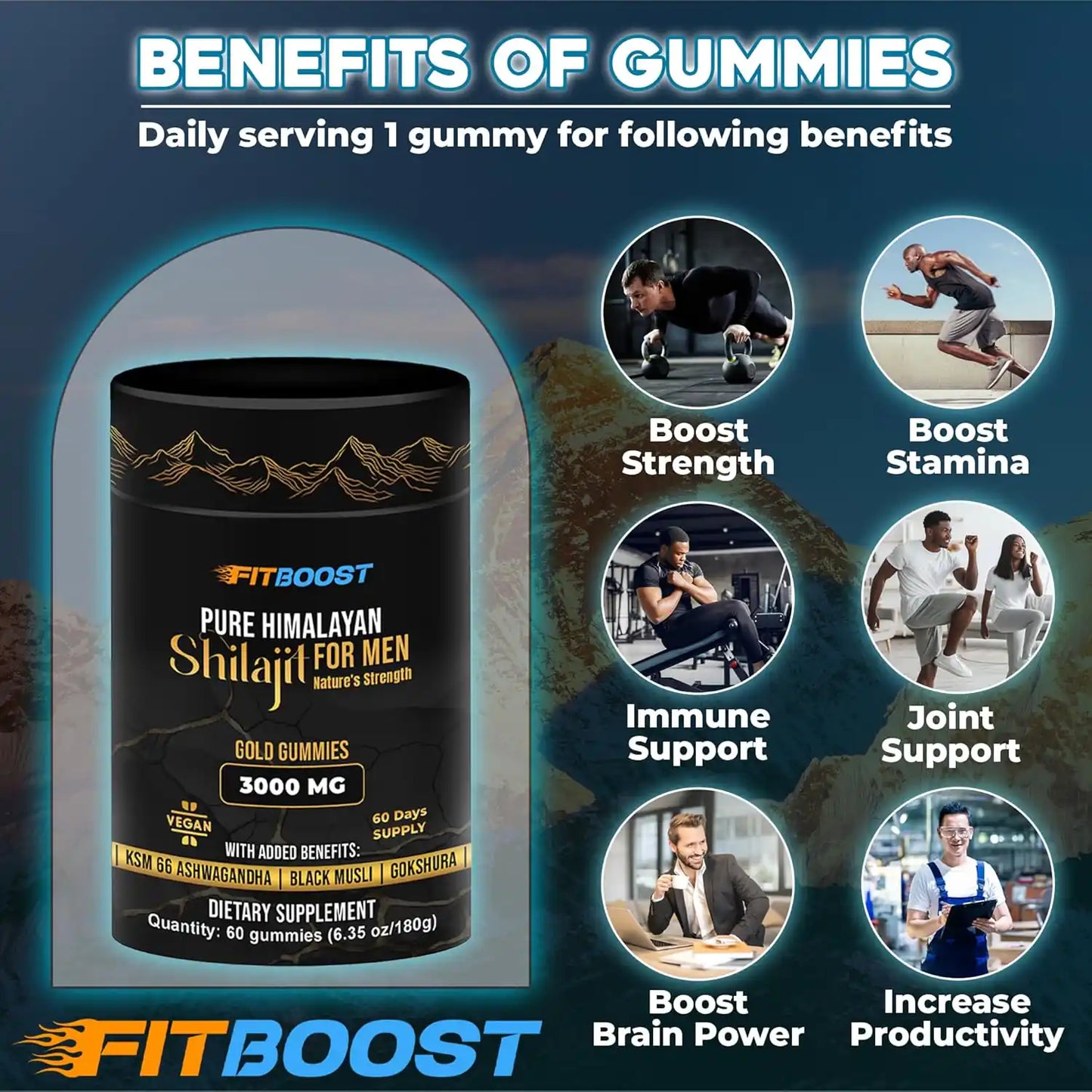 natural shilajit gummies