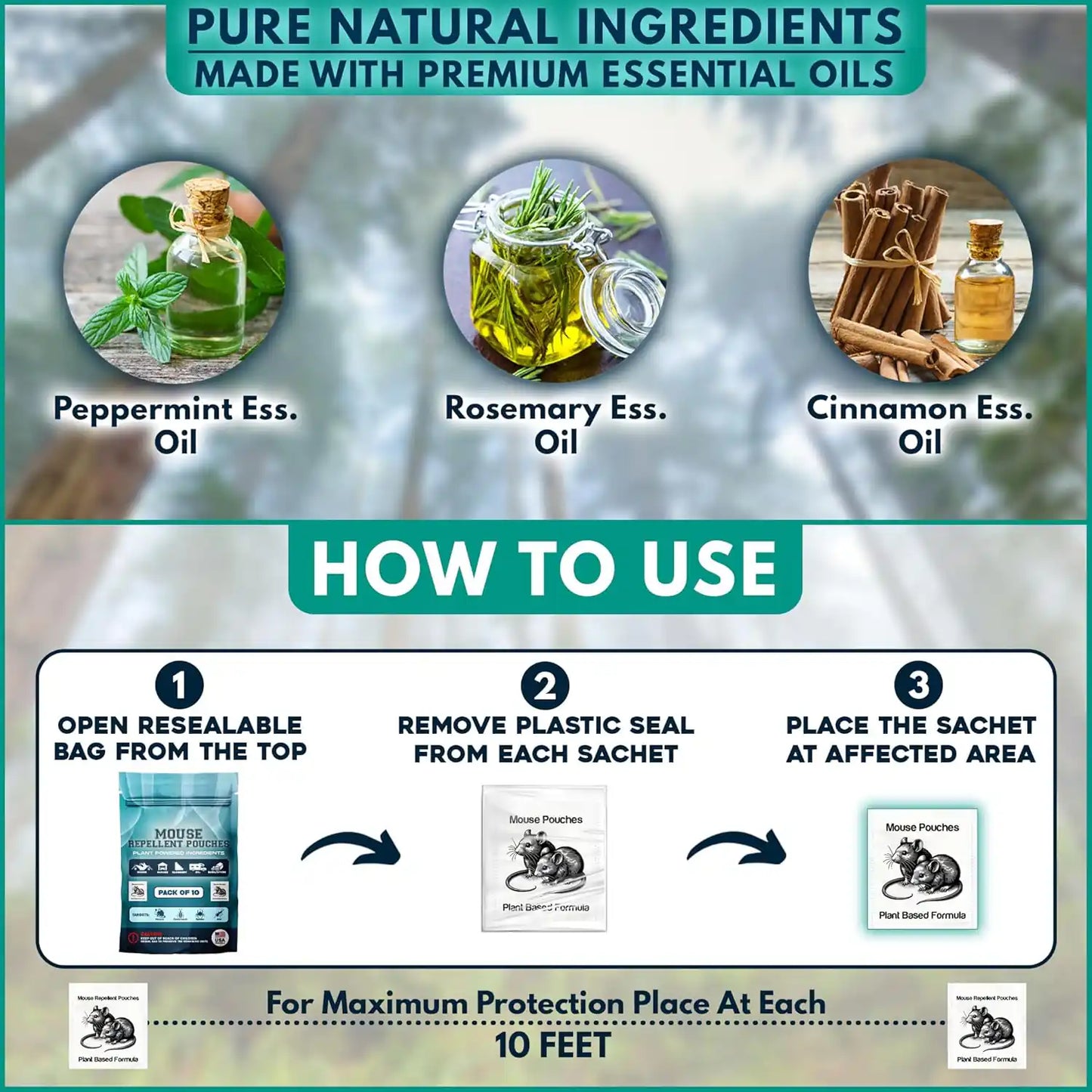 non toxic mouse repellent indoor