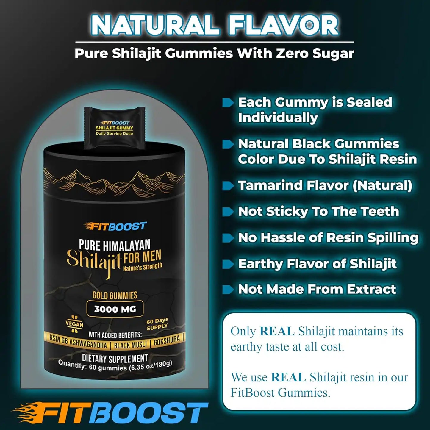 pure shilajit gummies