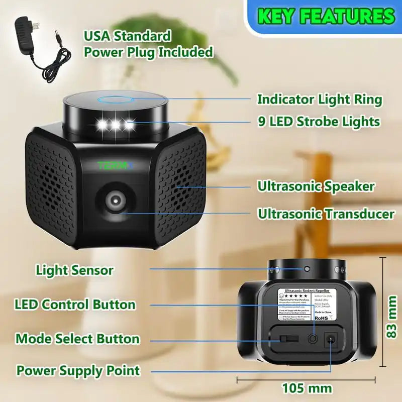 rat repellent ultrasonic indoor